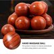 thumbnail image 4 of 2 pelotas de masaje de madera, pelotas de fitness, pelotas para ejercicios de manos (5 cm, veta aleatoria), 4 of 7