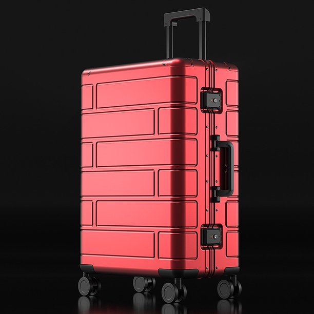 KLQDZMS maleta de viaje caja de embarque de aleación de aluminio y magnesio 20 "24" 28 pulgadas cubierta de carrito de alta capacidad equipaje de hombre