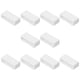 thumbnail image 1 of 10pcs Silicone Watch Strap Loops Watch Strap Retainer Silicone Watch Band Keeper Loops (White), 1 of 4
