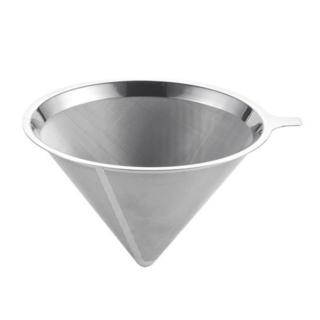 Coffee filter stainless steel coffee pot drip filter cup coffee leak-free filter paper filter