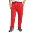 thumbnail image 5 of TrendOFT Mens Wide Leg Sweatpants Baggy Athletic Gym Running Work Tactical Joggers with Pockets Elastic Waist Drawstring Solid Casual Pants Red S, 5 of 6