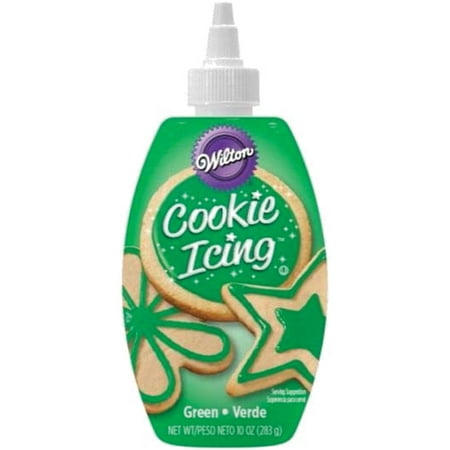 Wilton Green Cookie Icing, 9oz (Best Cookie Frosting For Decorating)