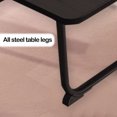thumbnail image 6 of Black Black Bed Table With Sturdy Metal Stand For Working & Dining In Bed Portable Lap Desk With Large Surface, 6 of 6