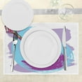 thumbnail image 3 of Ambesonne Music Place Mats Set of 4, Guitar Instrument, Standard Size, Lavender Magenta, 3 of 6
