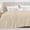 Beige, variant on Throw Blanket for Couch - 300GSM Soft & Warm Fluffy Pink Blanket, Decorative and Giftable Striped Blankets for Women, Men, 50"x70"
