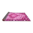 thumbnail image 2 of Ahgly Company Indoor Rectangle Medallion Pink Traditional Area Rugs, 7' x 9', 2 of 4