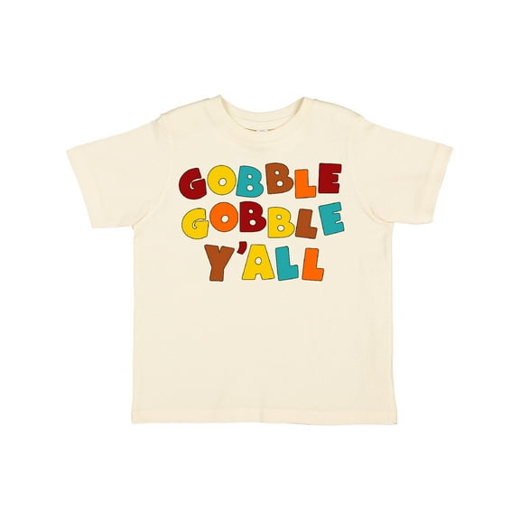 Inktastic Gobble Gobble Y'all Thanksgiving Boys or Girls Toddler T-Shirt
