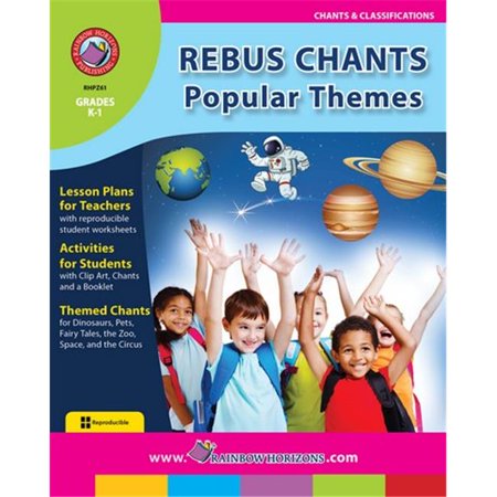 Rainbow Horizons Z61 Rebus Chants Volume 2 Popular Themes - Grade K to ...