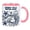 Pink, variant on Black and White Boho Mug Celestial, Cute Coffee and Tea Mug, Aquarius Mark Cup, Gift for Pisces, Scorpio Signs, for Close Friends & Loved Ones