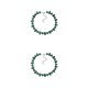 thumbnail image 2 of Minnieouse Gargantilla en forma de gota de agua de cristal de lujo Colgante de cristal Collar de adorno de cuello elegante para compromiso Verde Verde 2piezas, 2 of 6