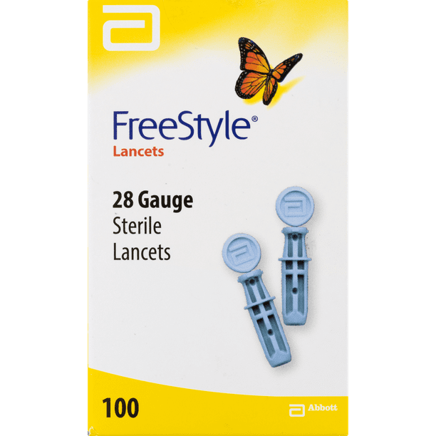 FreeStyle Lancets, 28G, 100 Ct