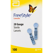 Freestyle Lancets, 28 Gauge, 100 Count