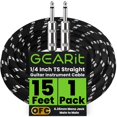thumbnail image 1 of Cable para Instrumento GEARit 4,5 m 1/4" Macho a Macho, 1 of 7