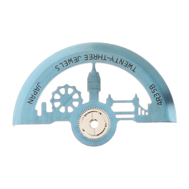 Piezas de reparación de rotor de movimiento de reloj, repuesto robusto y estable para relojes mecánicos, rotor de peso para NH39, 7S26, 6R36, 4R35 y Azul