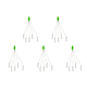 thumbnail image 1 of Señuelo Pesca Paraguas Rig 5 Brazos Fishing Group para Lubina () Verde, 1 of 7
