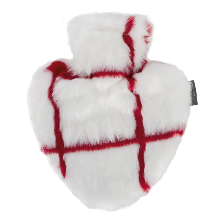 Red Heart Hot Water Bottle Cover