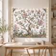 thumbnail image 5 of Peony Tree in a Pale Floral Garden, Romantic Vintage for Flower Lovers, Botanical Home Decor, Mother'S Day Gift, Tapestry Wall Hanging for Bedroom and Living Room, 5 of 7