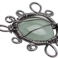 thumbnail image 4 of 1 pieza de colgante con forma de pulsera de piedras preciosas DIY Verde, 4 of 9