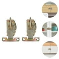 thumbnail image 3 of DEEPCRAFF 2 Pcs Table Lock Buckles Iron Hasps for Furniture Assorted Color Adults, 3 of 8