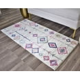 thumbnail image 2 of Soleil BR15A Native Ivory Tribal Moroccan ivory Area Rug, 2'x4', 2 of 9