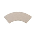 thumbnail image 3 of Magnussen Heron Cove Curved Bench with Upholstered Seat, 3 of 6