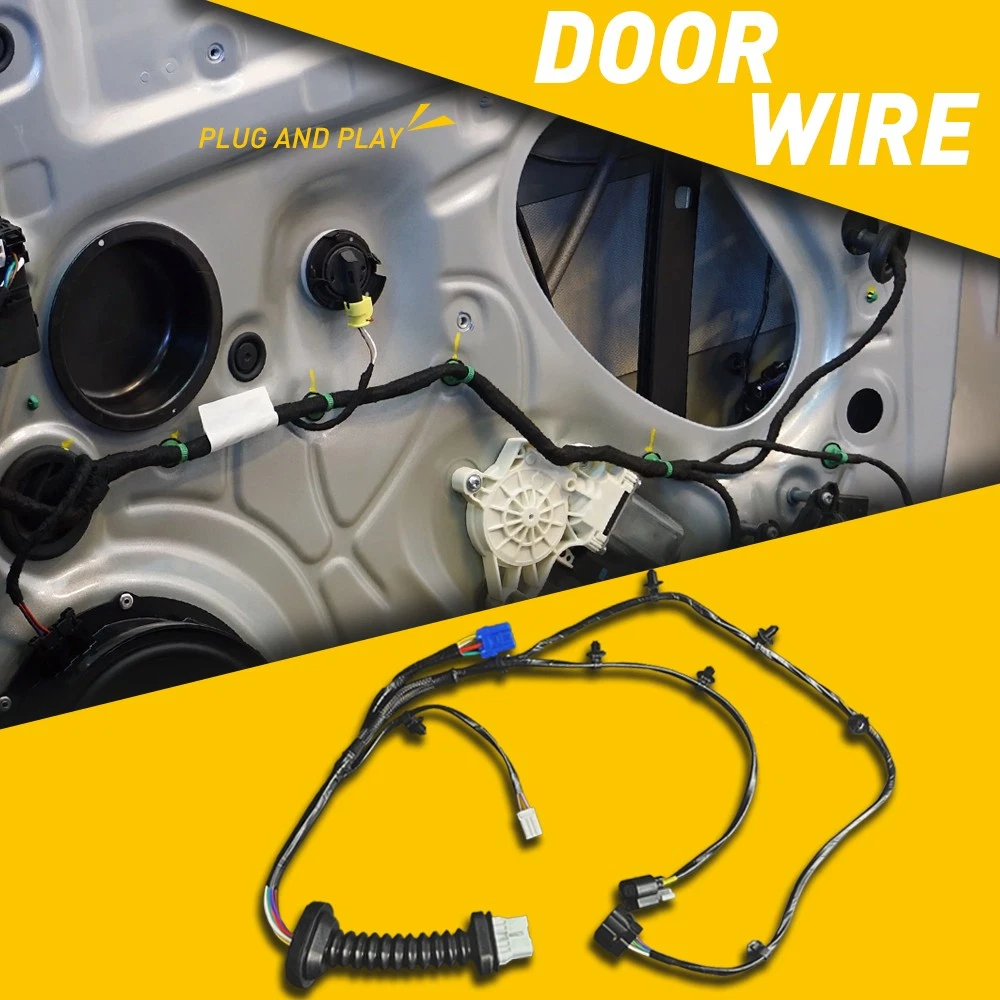 For 2004-2009 Dodge Ram 2500 Rear Door Jumper Wire Harness 56051931AA 56051931AB