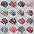 thumbnail image 2 of Gorro tipo jersey de primavera, otoño e invierno, para mujer, con forma de luna, babero, estilo étnico de doble propósito, con cintas cálidas de terciopelo, bolso para mujer, tocado, 2 of 6