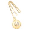 Charles-Hubert Paris Men's Charles Hubert Gold Finish Pocket Watch