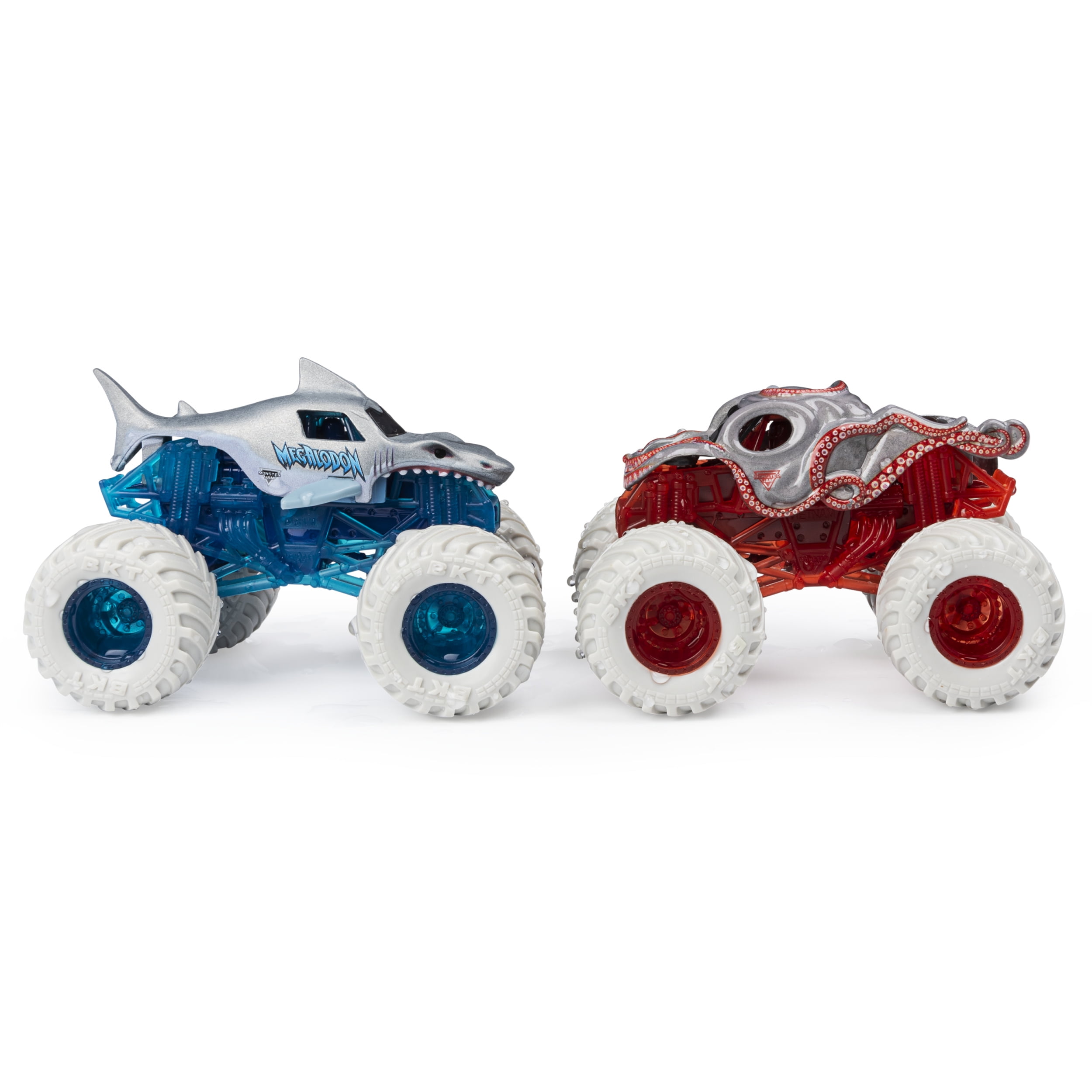 Monster Jam, Color-Changing Die-Cast Monster Trucks 2-Pack, 1:64 Scale  (Styles May Vary) - Walmart.com