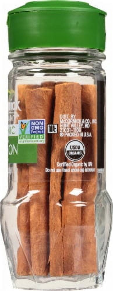 Pack of 2 - McCormick Gourmet Organic Saigon Cinnamon Sticks 0.75 oz