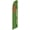 Green, variant on Cobb Promo Advertising Feather Flag 12ft for Quiznos Sub Green - Replacement Flag Only Without Poleset