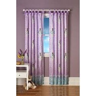 1pc Disney Princess And The Frog Drapery Panel Purple Tiana