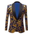 thumbnail image 1 of JHLZHS Homecoming Suits for Men Green Mens Velvet Sequined Suit Mens Performance Clothing Photo Studio Photo Clothing Mens Suits Regular Fit 2 Piece Men Suit Jacket Regular Fit, 1 of 5