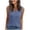 *2-Blue, variant on VBVC Women's Crew Neck Sleeveless Tank Top,Ladies Casual Loose Fit Blouse,Lightweight Breathable Summer Basic Top For Women,White,S-2XL