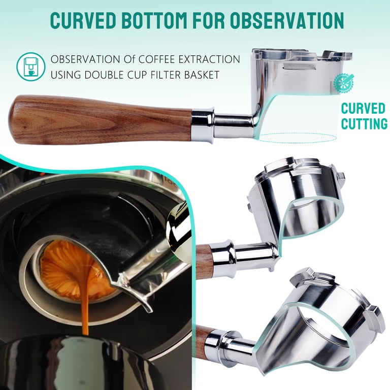 Bottomless Portafilter for Ninja Luxe Café ES601 & ES701C Models