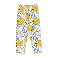 thumbnail image 4 of Xecao Ducks and Anchors Women's Straight Lounge Pajama Pants: The Epitome of Relaxed Sleepwear, 4 of 9