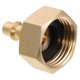 thumbnail image 4 of Conector rápido para compresor de aire a adaptador de manguera de jardín de 3/4" para sistemas de riego de caravanas, fontanería exterior, manguera de jardín dorada, 4 of 7