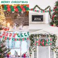 thumbnail image 5 of Banner de Navidad Banderas Conjunto de Banderines Colgantes Guirnalda Feliz Navidad Letra Árbol de Navidad Elk Triángulo para el Hogar Dormitorio Tienda M Afortunado Sencillez, 5 of 5
