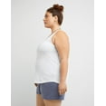 thumbnail image 3 of Hanes Tri-Blend Tank Top  Originals Womens Sleeveless Shirt Light Plus Size 2x-4x, 3 of 4