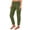 Army Green, variant on Staron Women's High Waist Cargo Pants A-Line Loose Wide Leg Casual Pants with Drawstring and Pockets, Khaki M