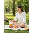 thumbnail image 4 of 2-In-1 38 Blades Portable Blender Type-C Rechargeable Mini Wireless Personal Cup Easy-Washing Household Mixer for Shakes & Juice, 4 of 7