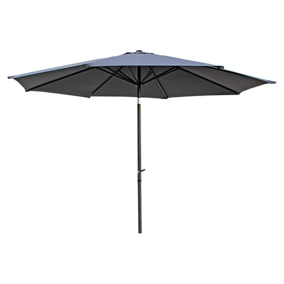 St. Kitts Aluminum 11.5-foot Patio Umbrella - Grey
