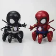 thumbnail image 3 of Anime eléctrico superhéroe Spider Man Robot eléctrico juguete 6 garra brillante cantando baile Iron Spider Man personaje juguete niños, 3 of 5