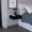 Black, variant on Floating design, generous top surface / Ideal for storing nighttime essentials