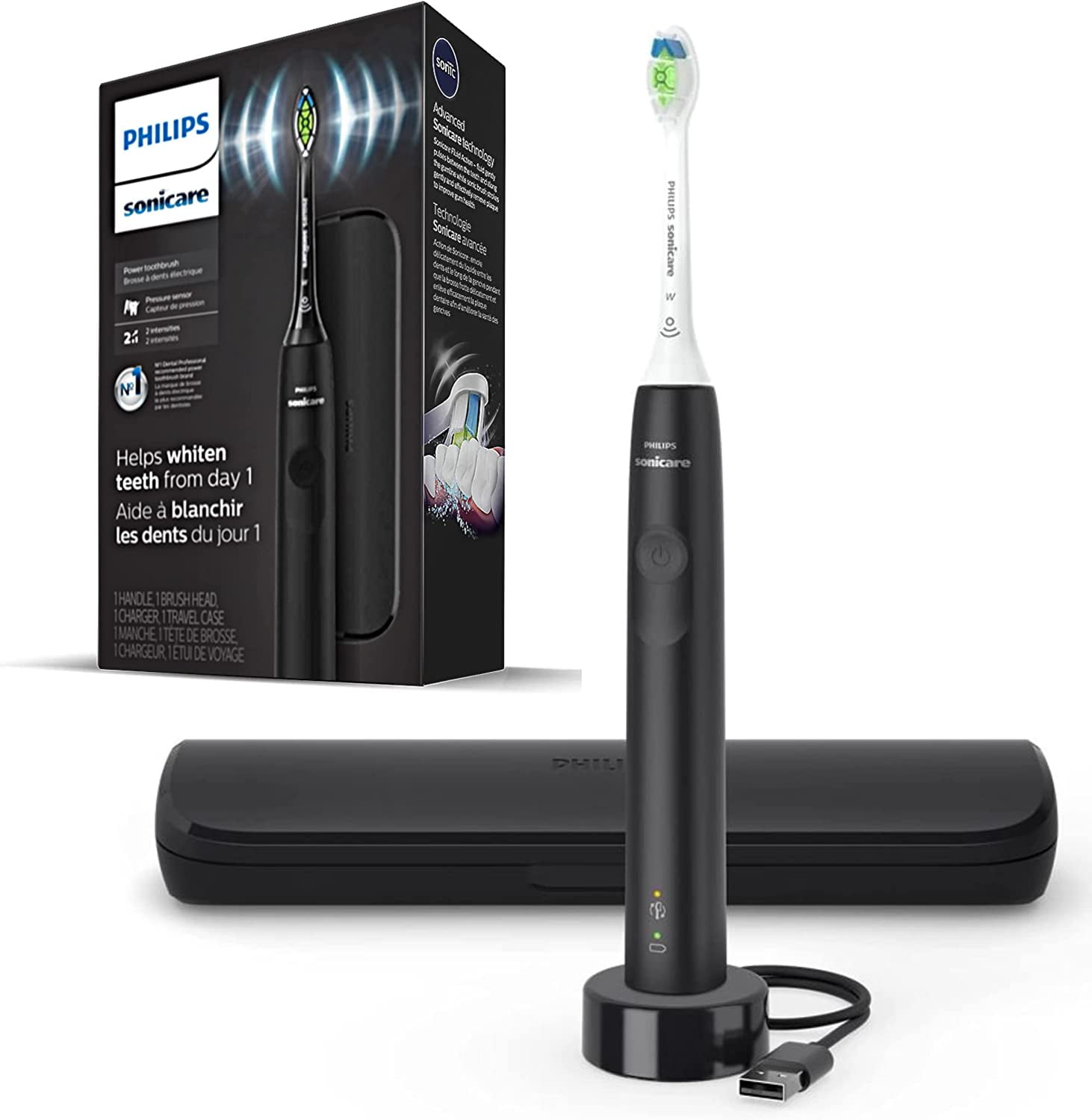 PHILIPS Sonicare Electric Toothbrush, DiamondClean Power Rechargeable