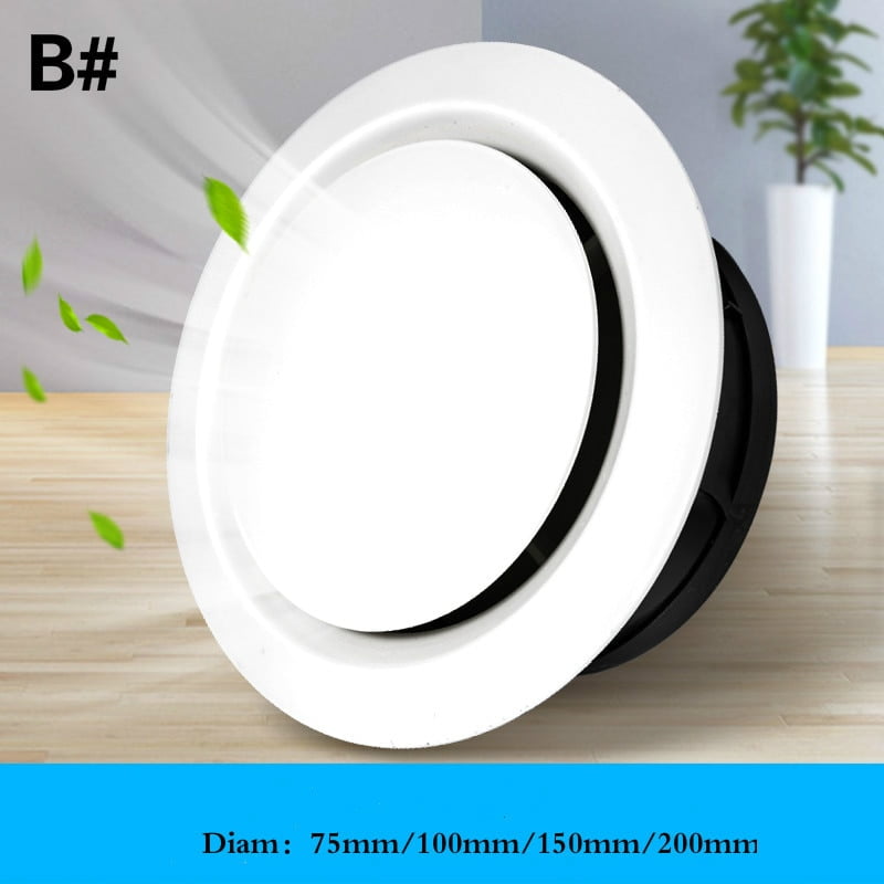ABS Ventilation Grille Air Vent Round Air Grille Air duct Vent Covers