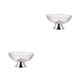thumbnail image 3 of Bewildely Dessert Serving Bowl Tray Snacks Fruit Bowl Basket for Breads Snacks Home Blanco 2piezas, 3 of 6