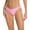 Pink, variant on womens Bikinis Cole Ribbed Bikini Bottom, XL, Green