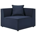 thumbnail image 2 of Ergode Saybrook Outdoor Patio Upholstered 4-Piece Sectional Sofa - Navy, 2 of 5