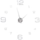 thumbnail image 1 of Reloj de Pared Decor-DIY acrílico 3D Ticfox Plata, 1 of 14